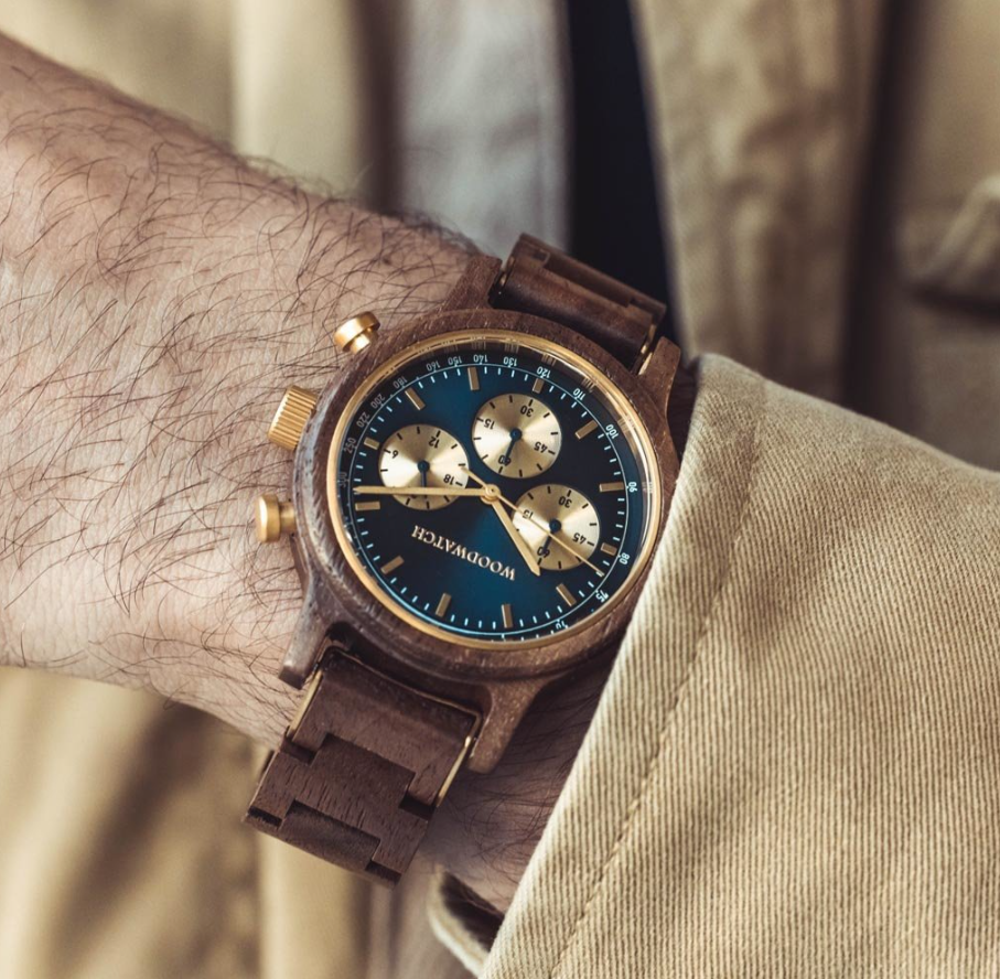 WATCHWOOD Chrono Sailor Walnut