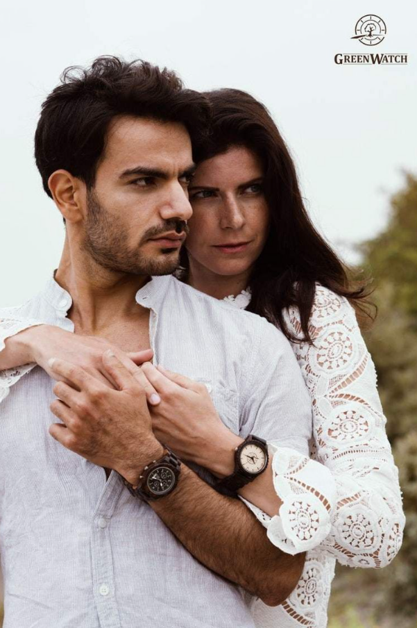 GREENWATCH Timer Wooden Watch Unisex Ebony