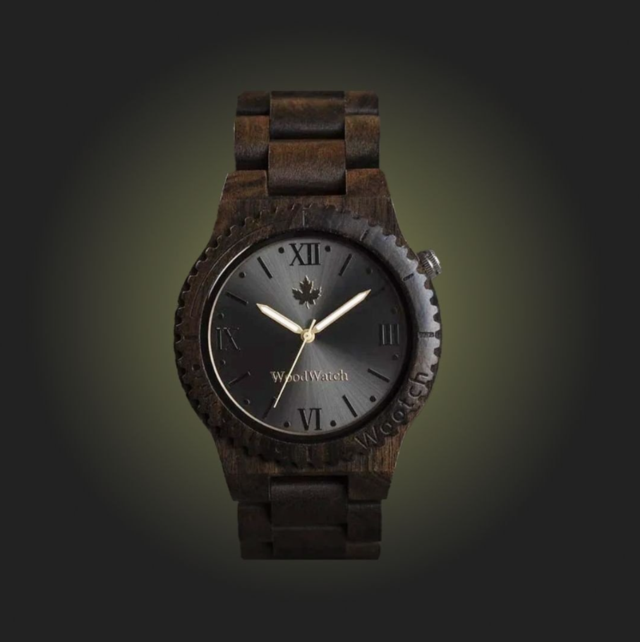 WOODWATCH Wootch Black Sandala